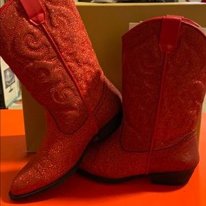 Red Cowboy Boots for Girls